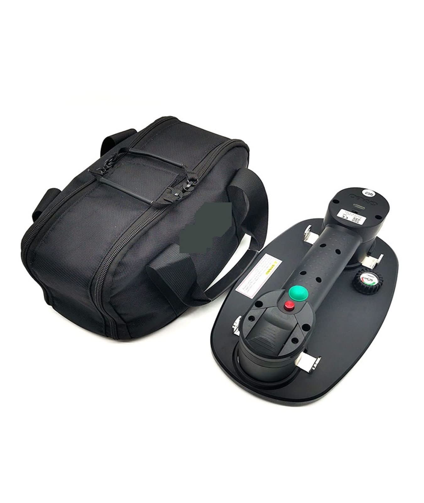 Setter di giunzioni senza cuciture Batteria e due anelli di tenuta Sollevatore a ventosa sottovuoto Heavy Duty Portable Legno Vetro Piastrelle Strumento di trasporto per lastre di quarzo Granito, Pi