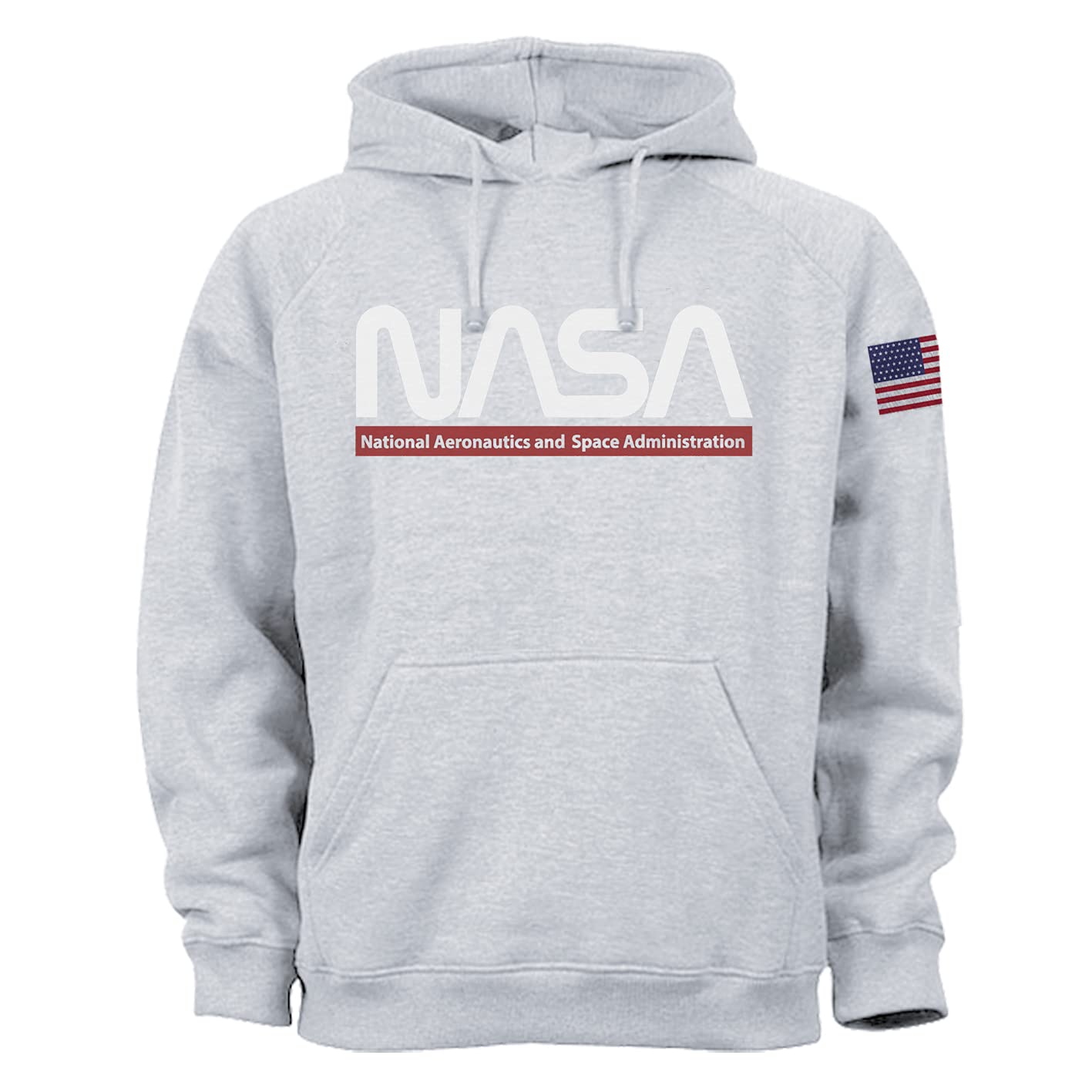 Tex-HaNASA USA Space Shuttle America Enterprise USS Moon Jupiter Grey Hoodie