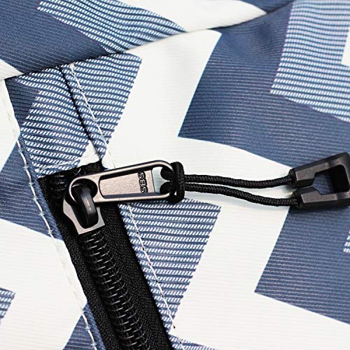 Esvan Original Floral Water Resistant Tote Bag Large Shoulder Bag With Multi Pockets For Gym Hiking Picnic Travel Beach Daily Bags (Gray Wave) #TOP7