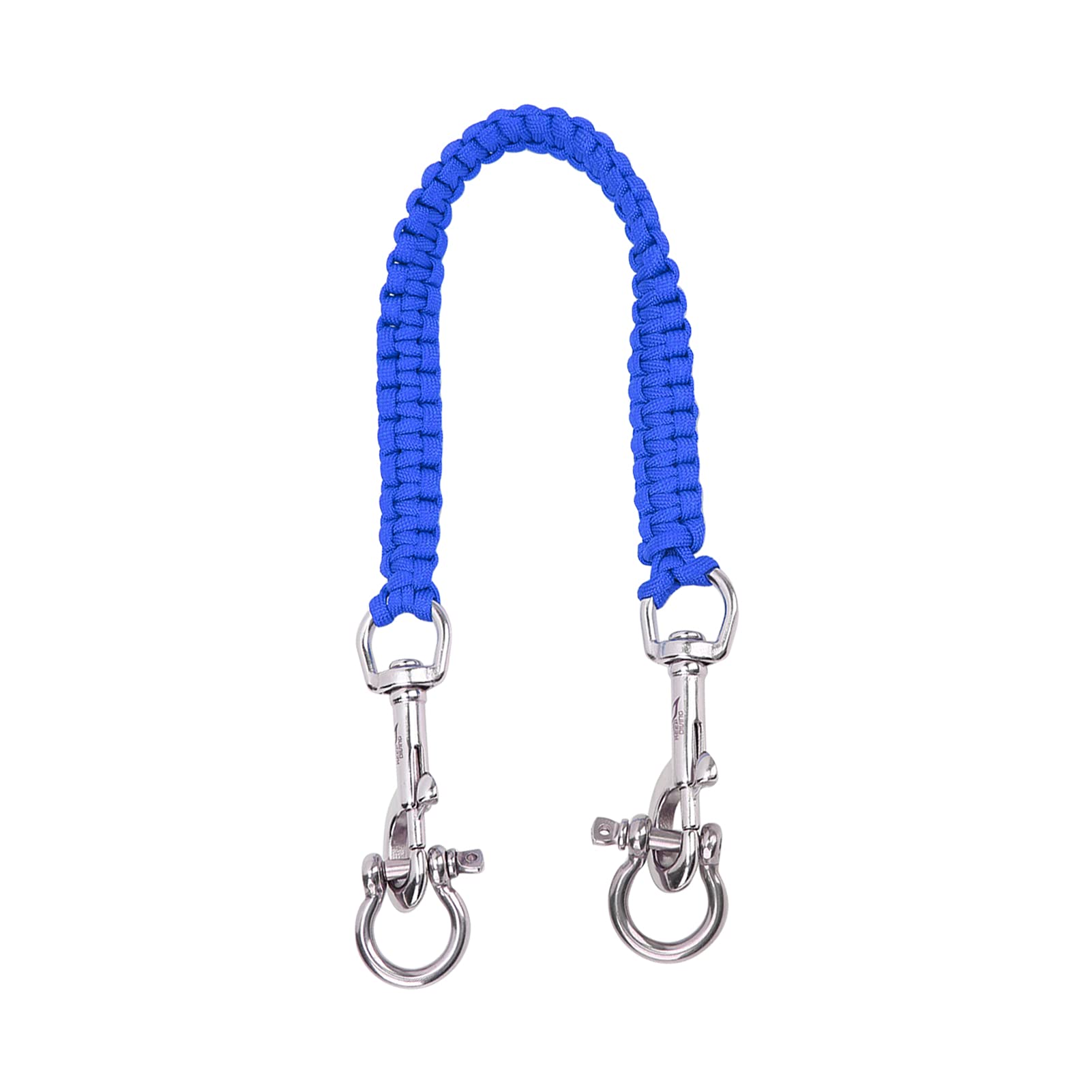 Einziehbares Kamera-Lanyard, Korrosions- und Rostbeständigkeit, 360° Flexible Drehung für Tauchbegeisterte, Material Edelstahl, 54 Cm