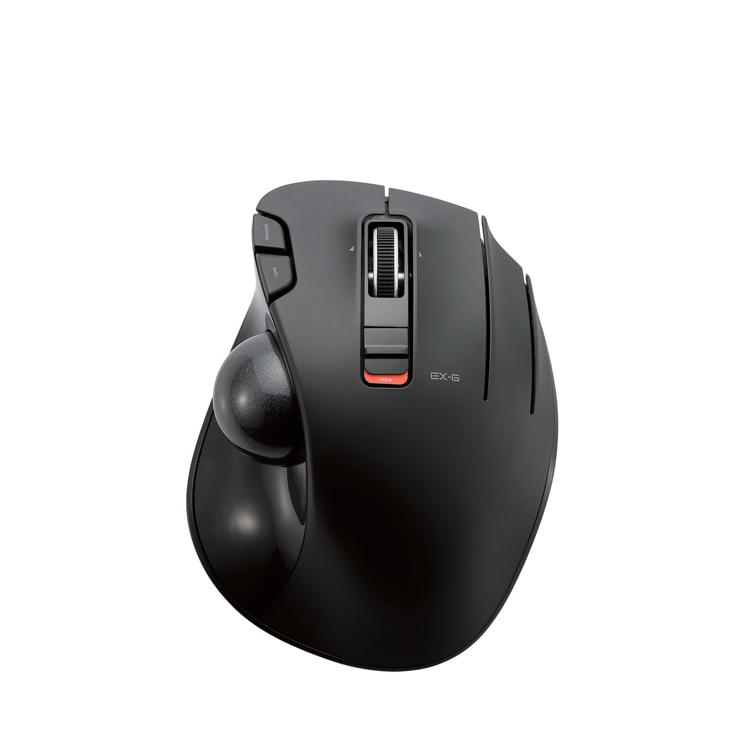 EXG Trackball Mouse, 24GHz Wireless, Thumb