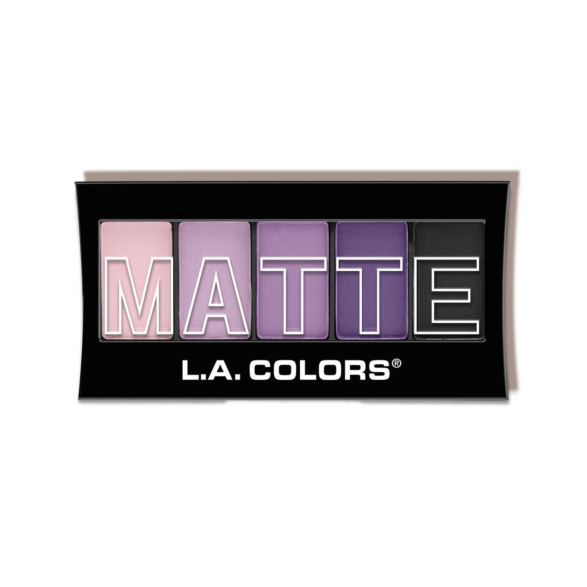 L.A. Colors Matte Eyeshadow - Purple Cashmere (並行輸入品)