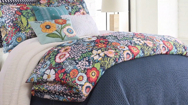 Amazon.com: Levtex Home - Night Garden Quilt Set - King Quilt and