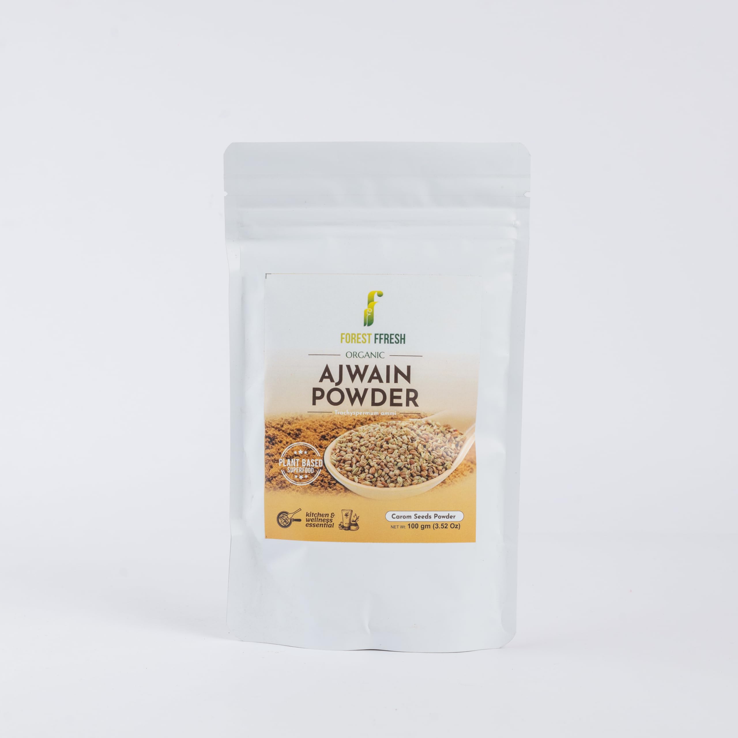 Ajwain powder Forest Ffresh Organic Ajwain Powder (Carom Seeds Powder) - 100 gm, 100% pure | No added colour | Preservative free| No added filler (B09C8MPXP4) Amazon Price History, Amazon Price Tracker