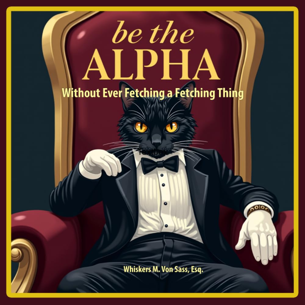 Be the Alpha Without Ever Fetching a Fetching Thing: A Satirical Guide to Feline Domination, Passive-Aggressive Humor, and the Hilarious Art of Cat Parody