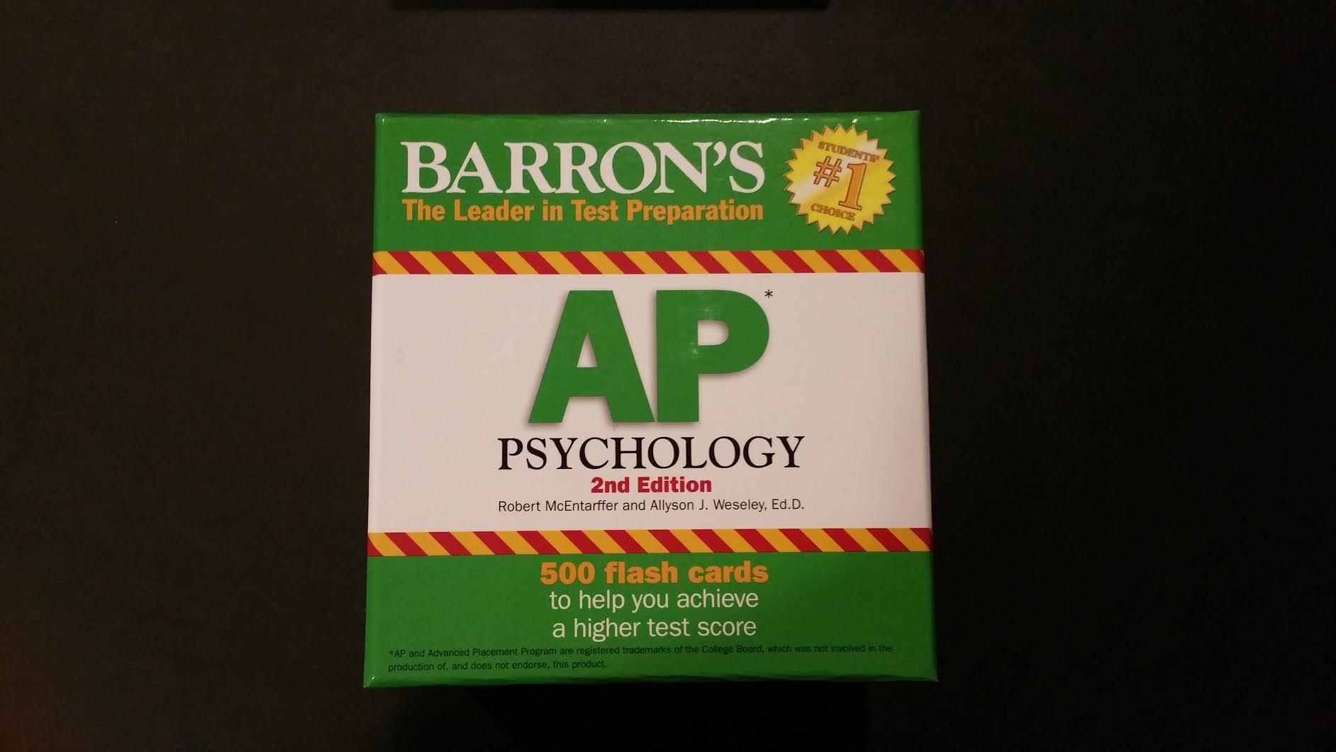 Barron's AP Psychology Flash Cards