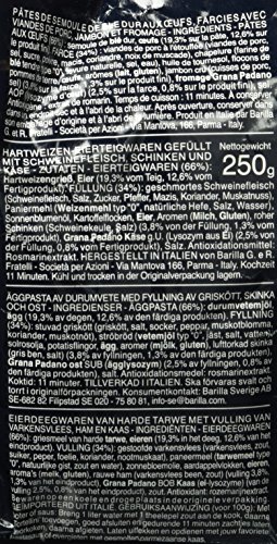 Barilla La Collezione Tortellini con Prosciutto e Formaggio (mit Schinken und Käse), 250 g