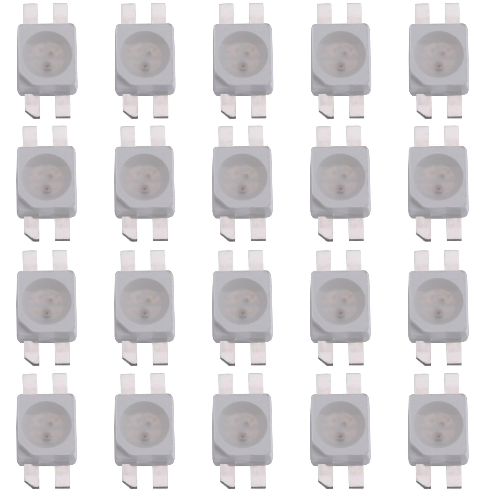 Qyrugcxs 50PCS SK6812 MINI-E RGB (Similar with WS2812B) SK6812 3228 Pixel LED Chip Individually Addressable Full Color DC5V