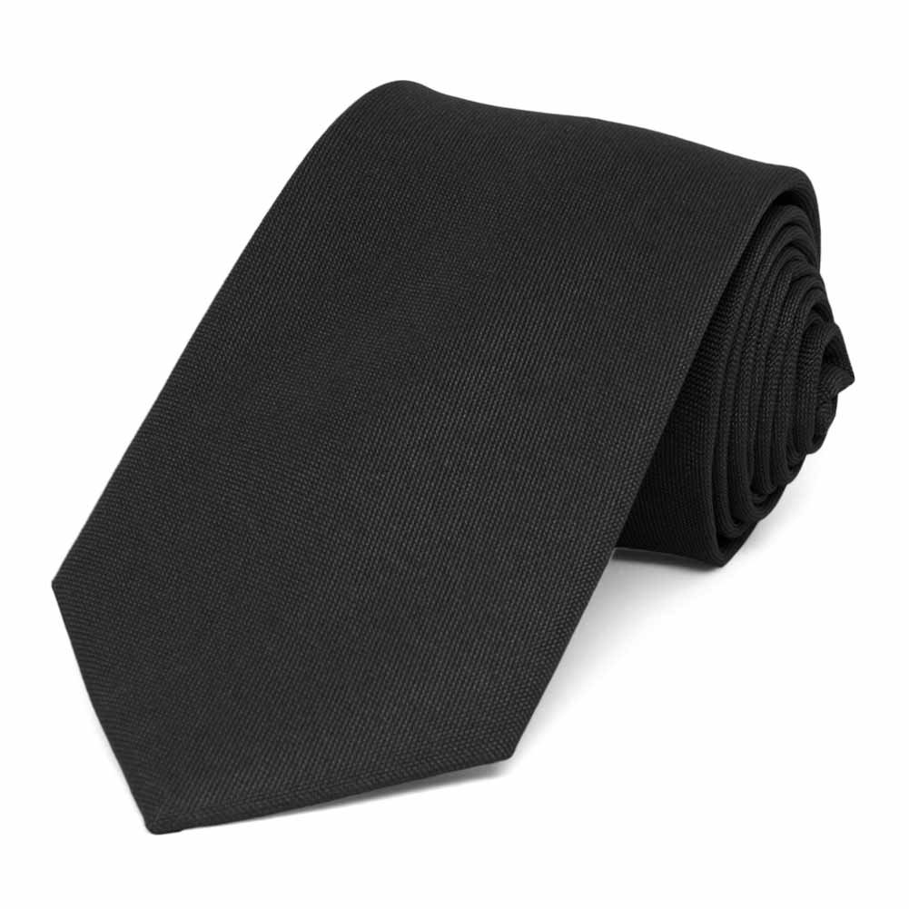 tiemartMatte Finish Tie, 3" Width