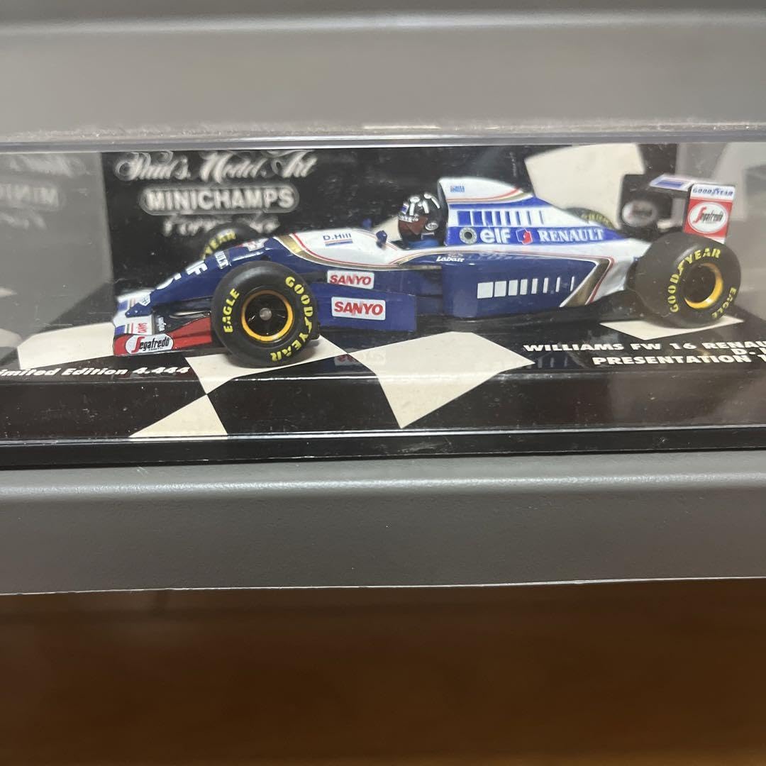 Amazon.co.jp: F1 ミニカー ウィリアムズ fw16 デーモンヒル 1995年