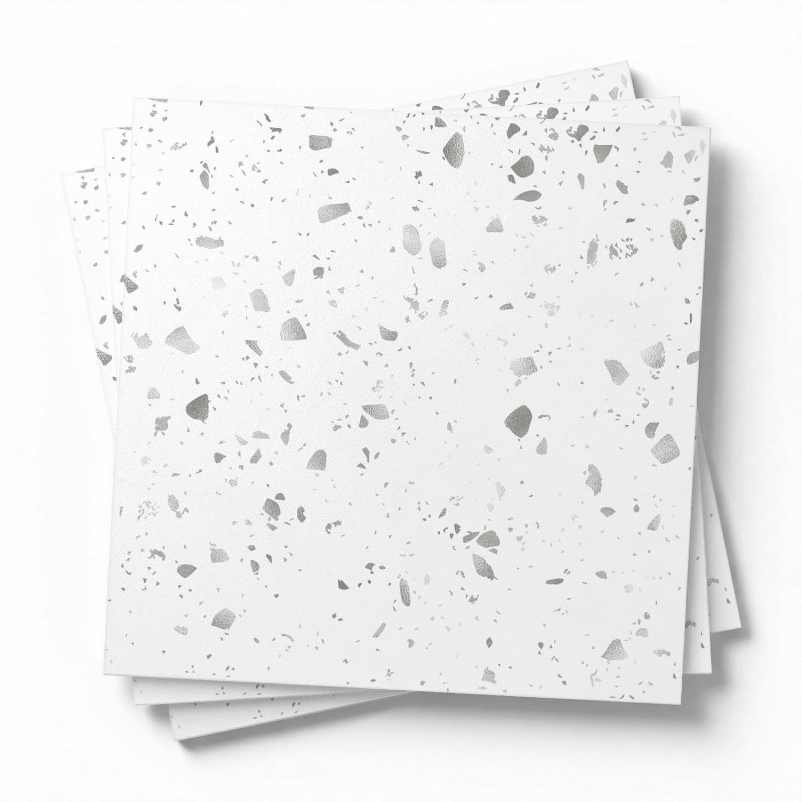 LMYSXAOZ Stick on Kitchen Tiles White Gray Marble Self Adhesive Wall PVC for Fireplace Surround Furniture Decoration Backsplash Bathroom Tile Stickers Waterproof