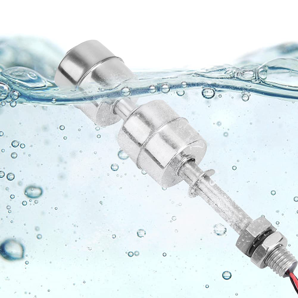 Produktbild von ZiStarlilife Doppelkugel-Schwimmerschalter Aus Edelstahl – Verstellbare Länge 100–500 Mm Für Wassertank, Teich & Kraftstofftank – AC/DC 12-220V