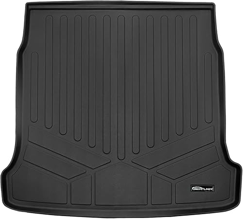 Miniatura 40 de SMARTLINER Alfombrillas de piso de 2 filas y forro de carga detrás de la tercera fila compatibles con Hyundai Palisade 2020-2025 Hyundai Elantra