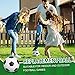 5 Inch Foam Mini Soccer Balls for Indoor Mini Soccer Hoops, Soft Squishy Soocer for Soccer Game Sets | Swimming Pool Balls Beach Balls Great Sport Gift for Adults & Kids Sensory Stress Balls 3 Pack