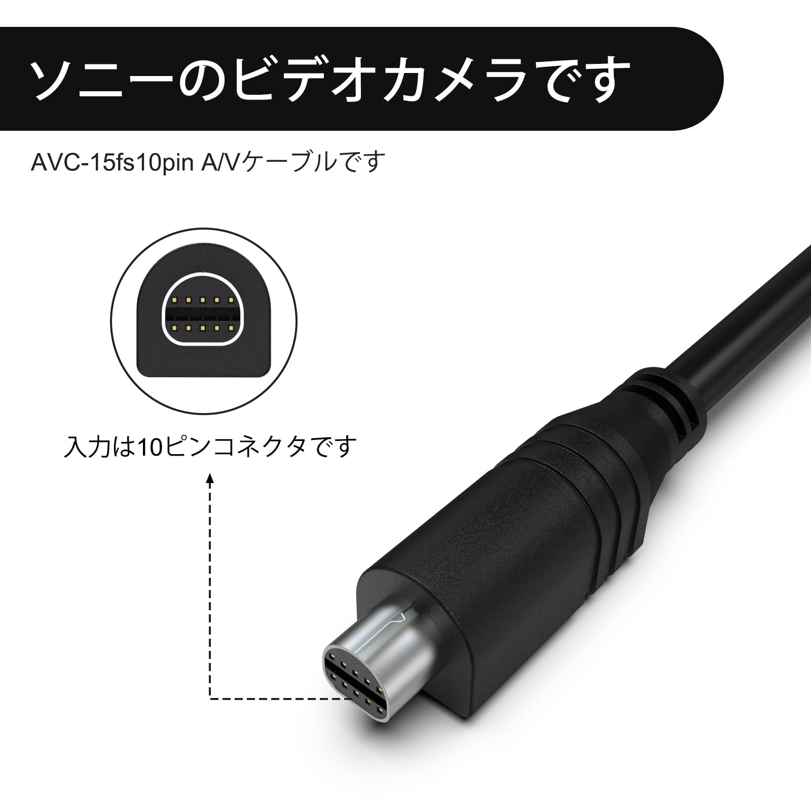 Amazon | VMC-15FS VMC オーディオ ビデオ ケーブル、AV から RCA への