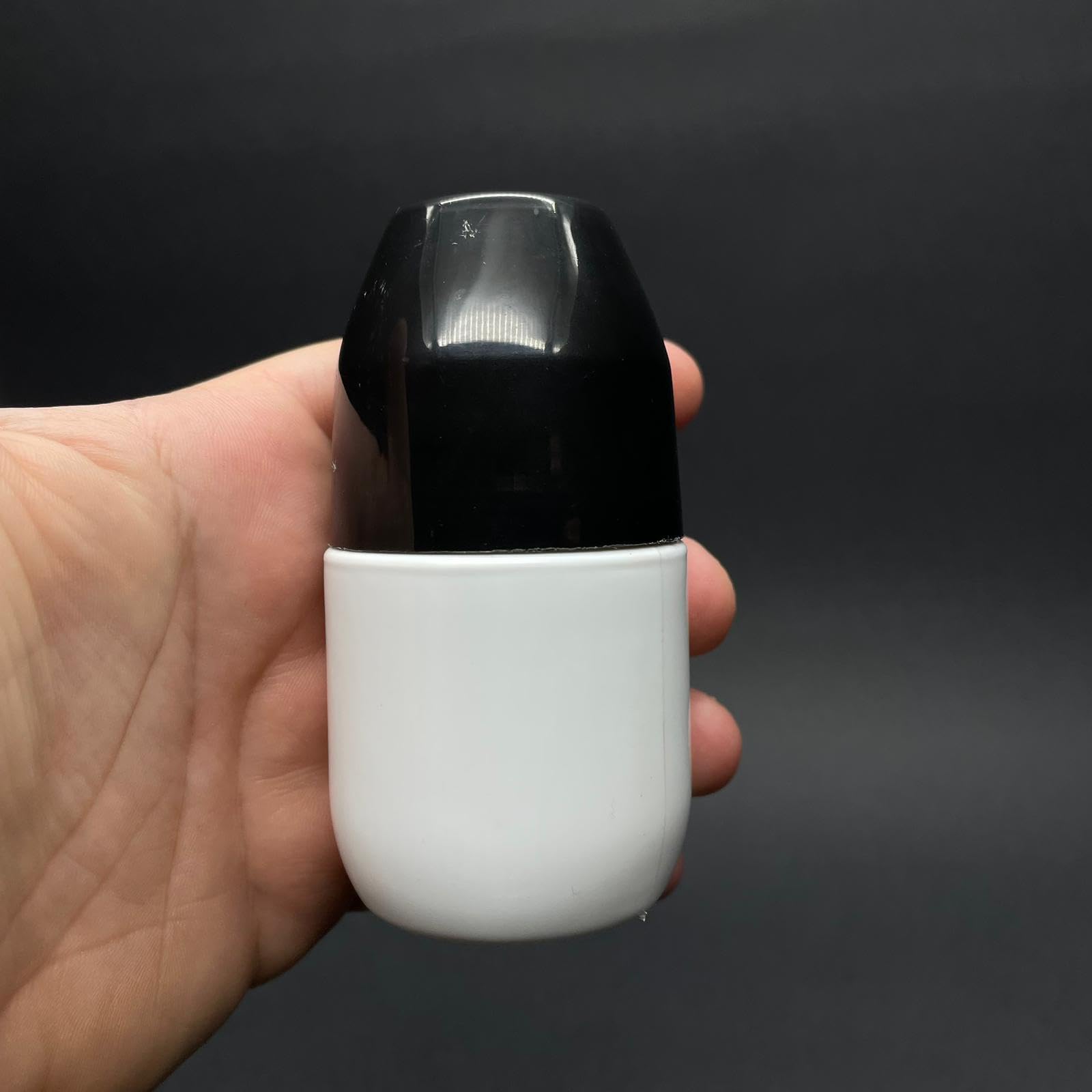 50 Ml Plastik Roll-on Şişesi - Siyah Kapaklı Bilyeli Takım - 50 cc Koltukaltı Roll-on Şişesi x 3 Adet