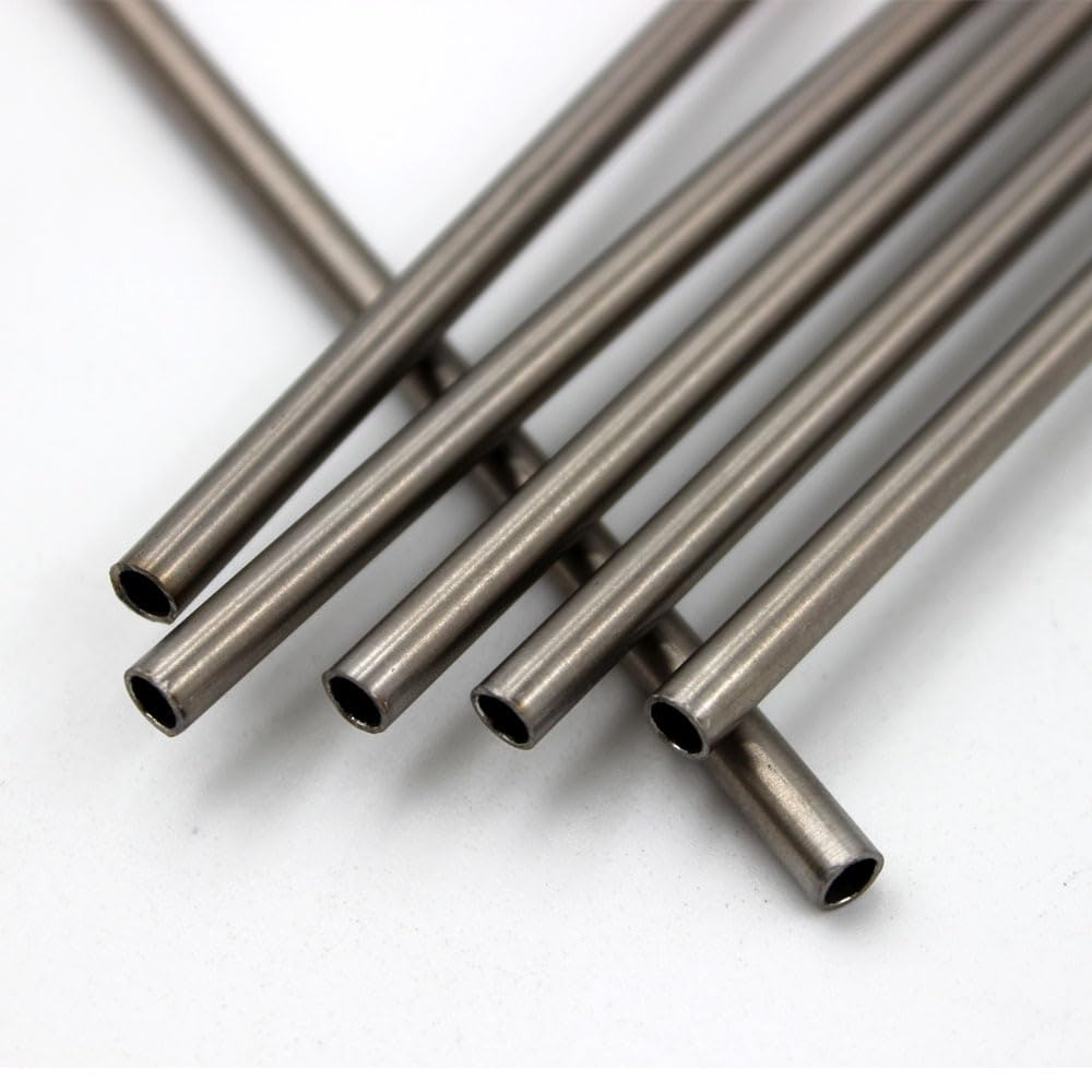 JINFEUGE Titanium Buis Ta2 Lengte 500Mm, Wand Dik 1Mm Laag Gewicht Corrosiebestendigheid Voor Marine Warmtewisselaars Condensatoren Chirurgische Instrumenten Od Id 32 30mm 1981263536