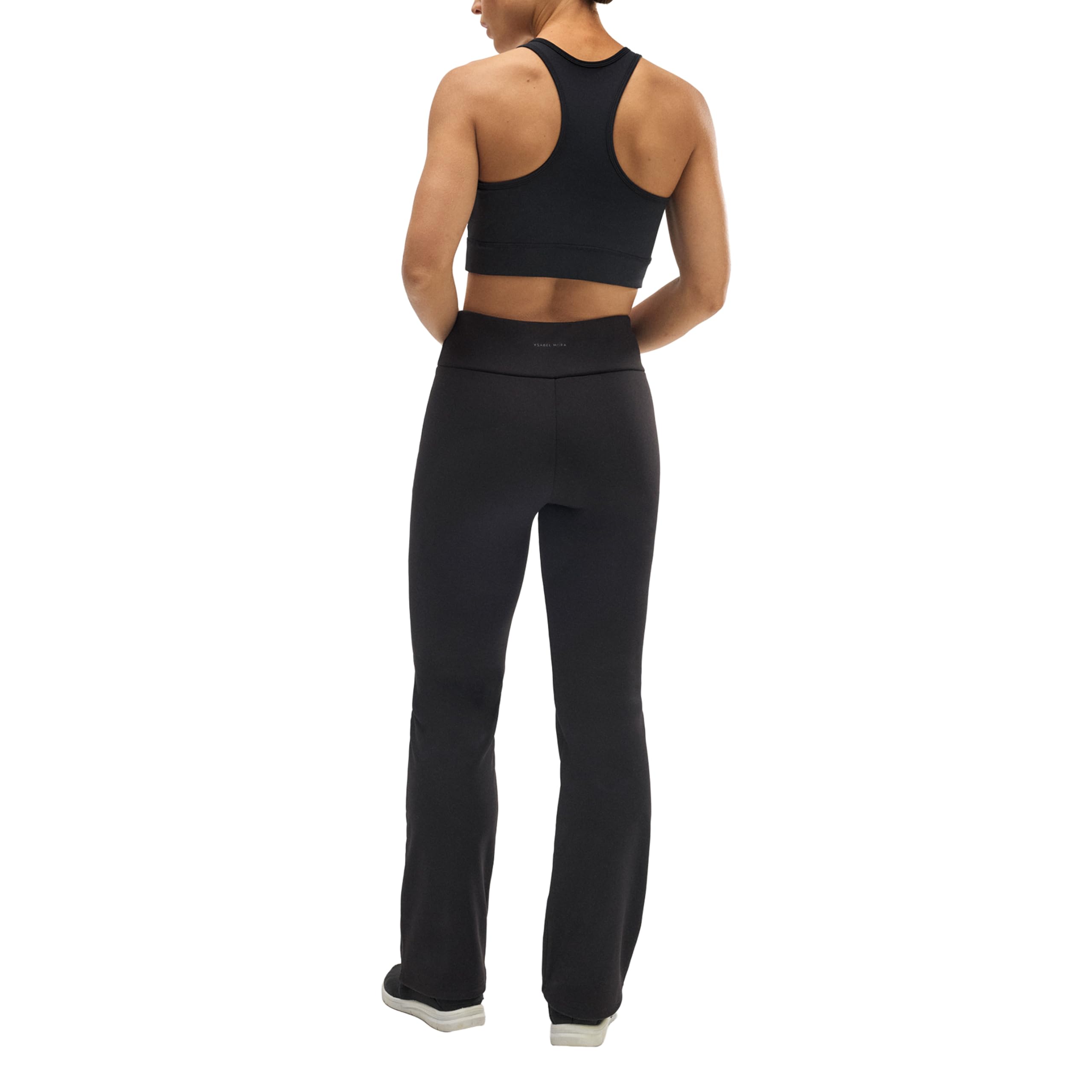 YSABEL MORA Leggings Termici Flare Sportivi Protezione Ultra Termica Interno Felpato Polar Stile Moderno e Massimo Comfort per Giorni Freddi e attività all'Aperto