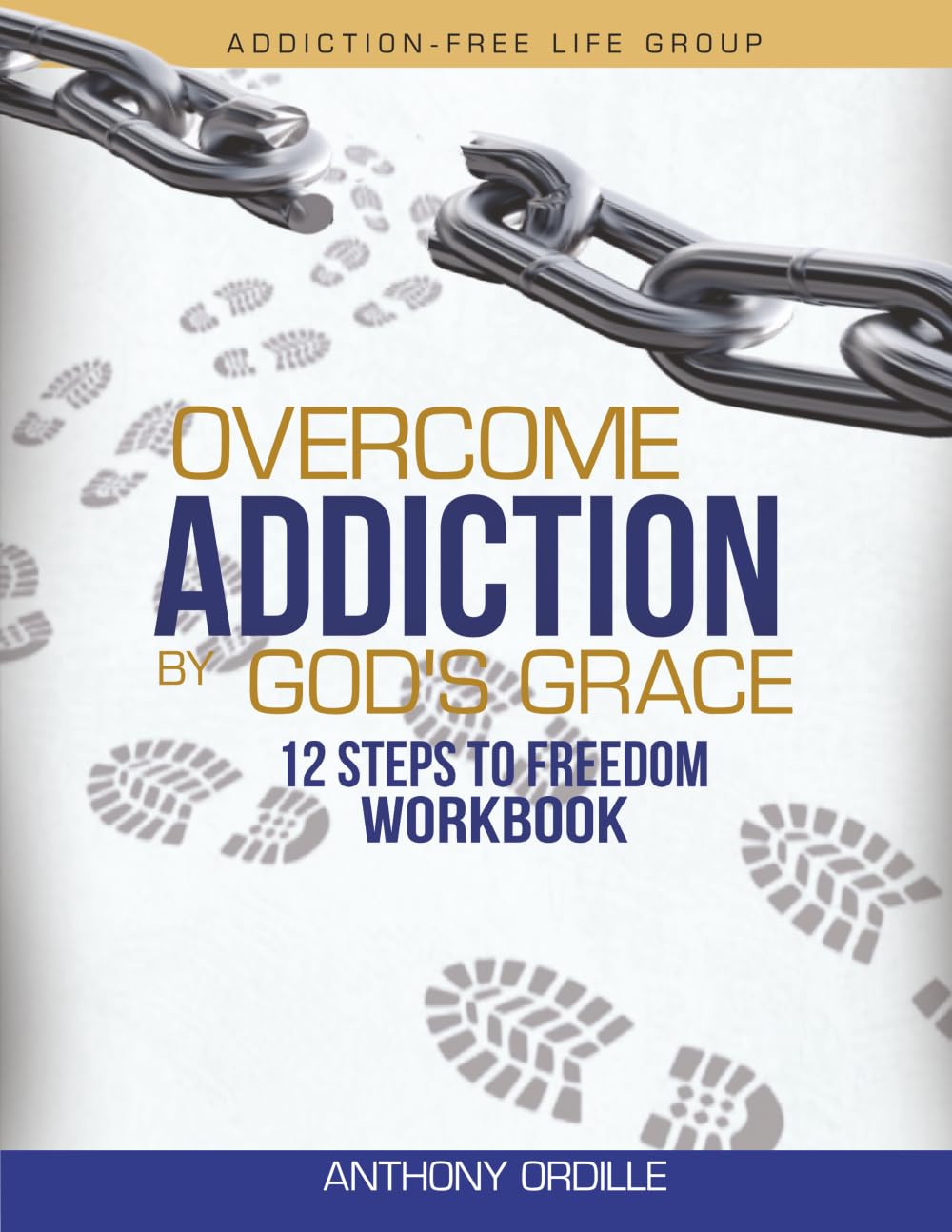 Overcome Addiction by God's Grace: 12-Steps to Freedom Workbook