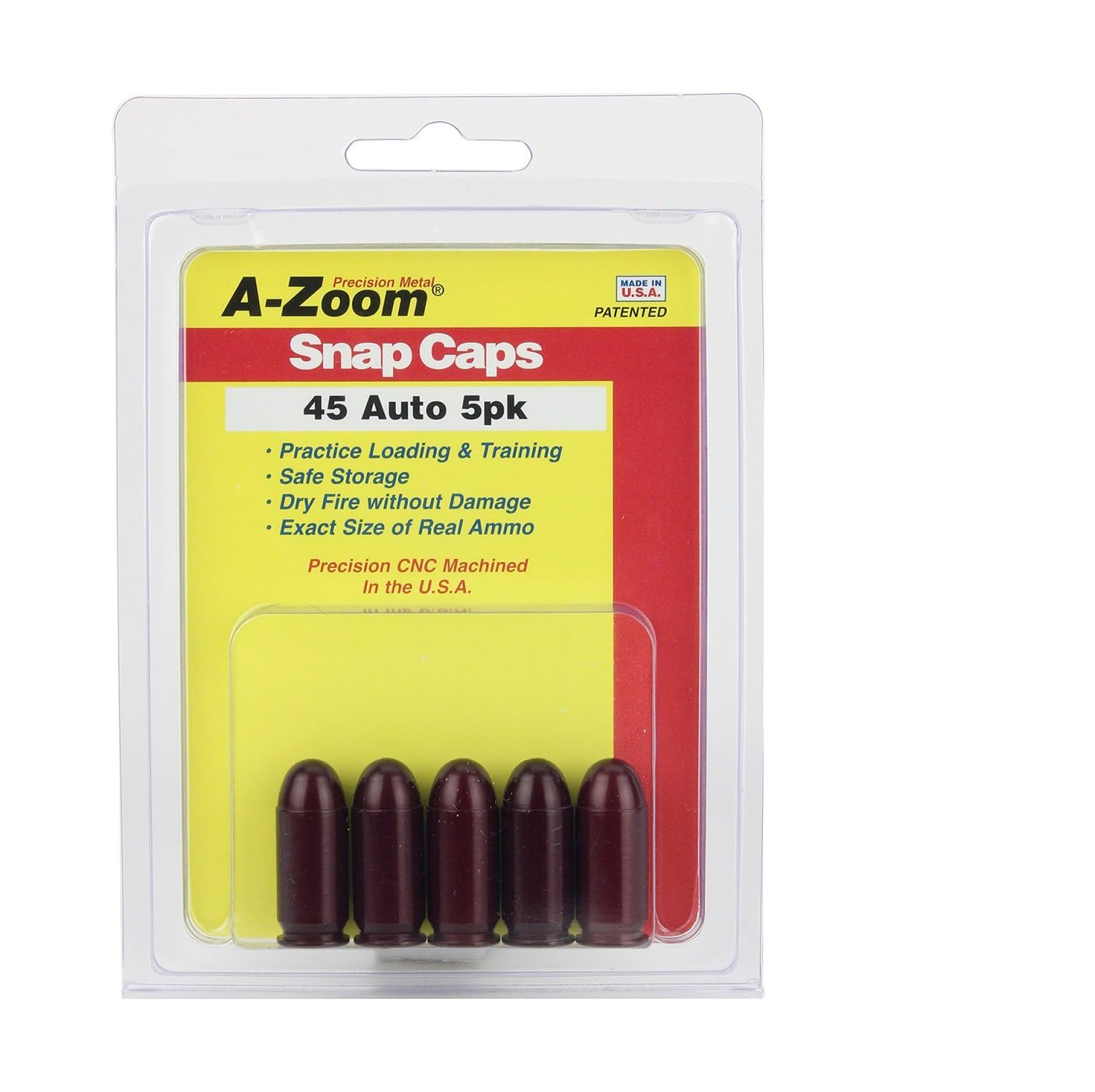 A-ZOOM Lyman Precision Pistol Snap Caps.45 ACP