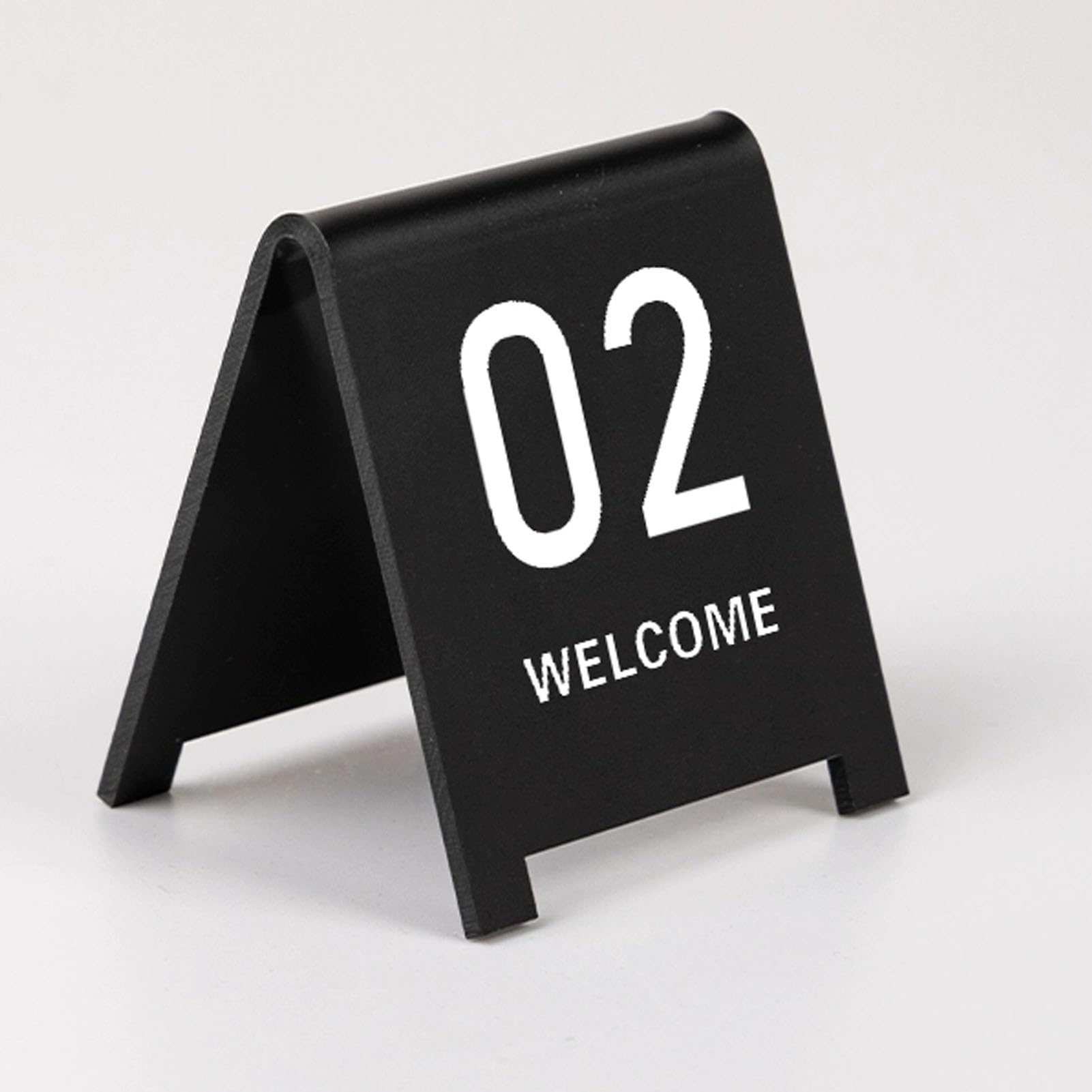 Números de mesa acrílicos, 10 unidades, letreros estilo tienda de campaña de doble cara para restaurantes, banquetes y cafeterías, esencial para recepciones y eventos rústicos