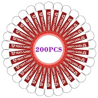 BYWEXCLESD Lot De 50 Décapsuleurs Porte-clés Personnalisables Gravés – Ouvre-bouteille Métal Custom Cadeau Anniversaire Mariage Papa Noël (Violet)