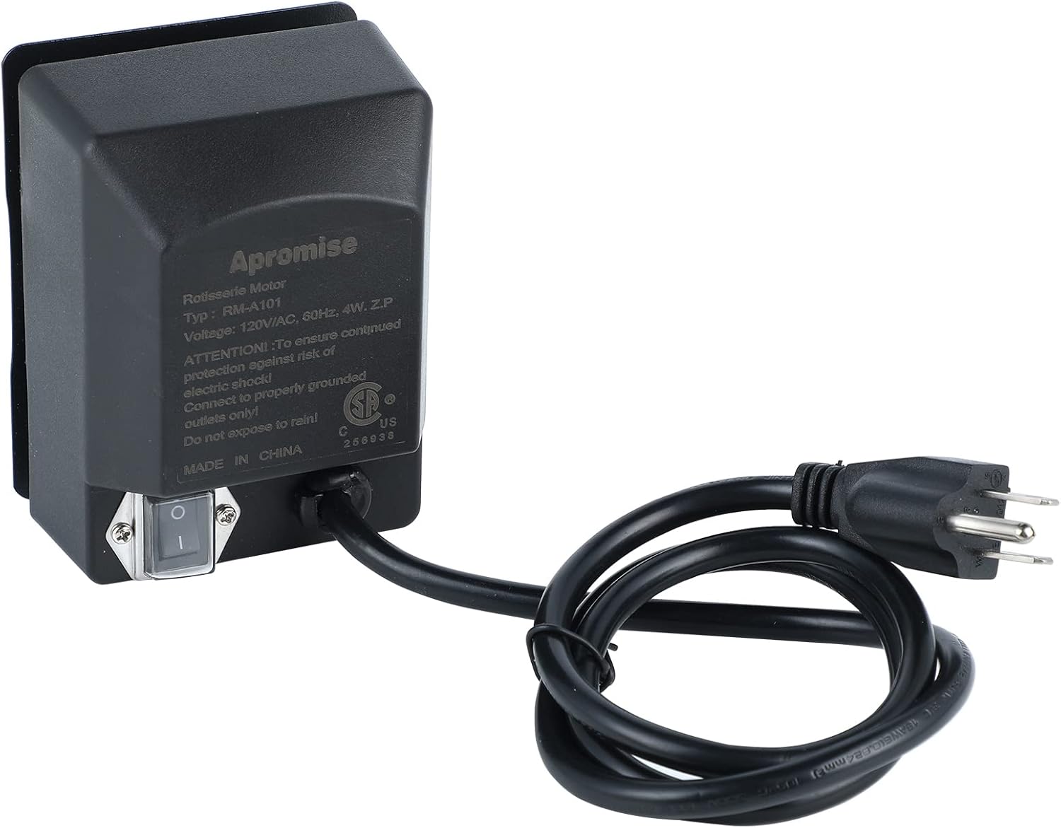 Apromise Rotisserie Motor Universal Replacement Rotisserie Spit Motor