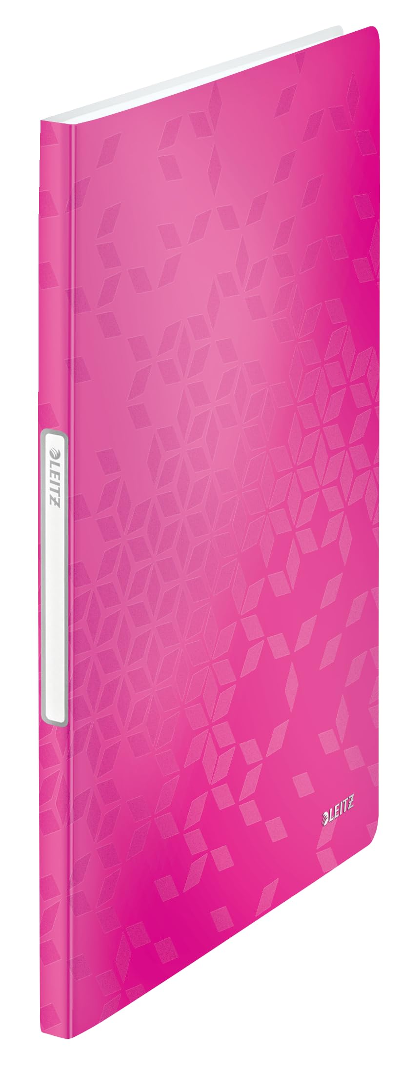 Leitz WOW A4 Sunum Dosyası, Metalik Pembe, 20 Şeffaf Poşetli, 40 A4 Sayfa Kapasiteli, 46310023