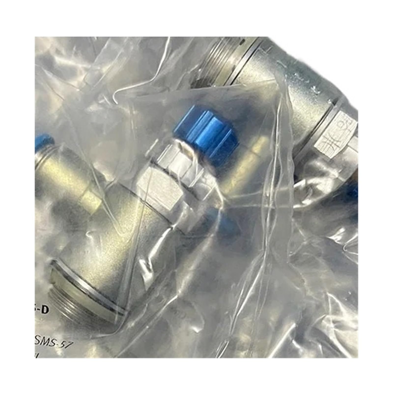 Regulateur de debit pneumatique GRLA-3/8-QS-8-RS-D pour atelier mecanique