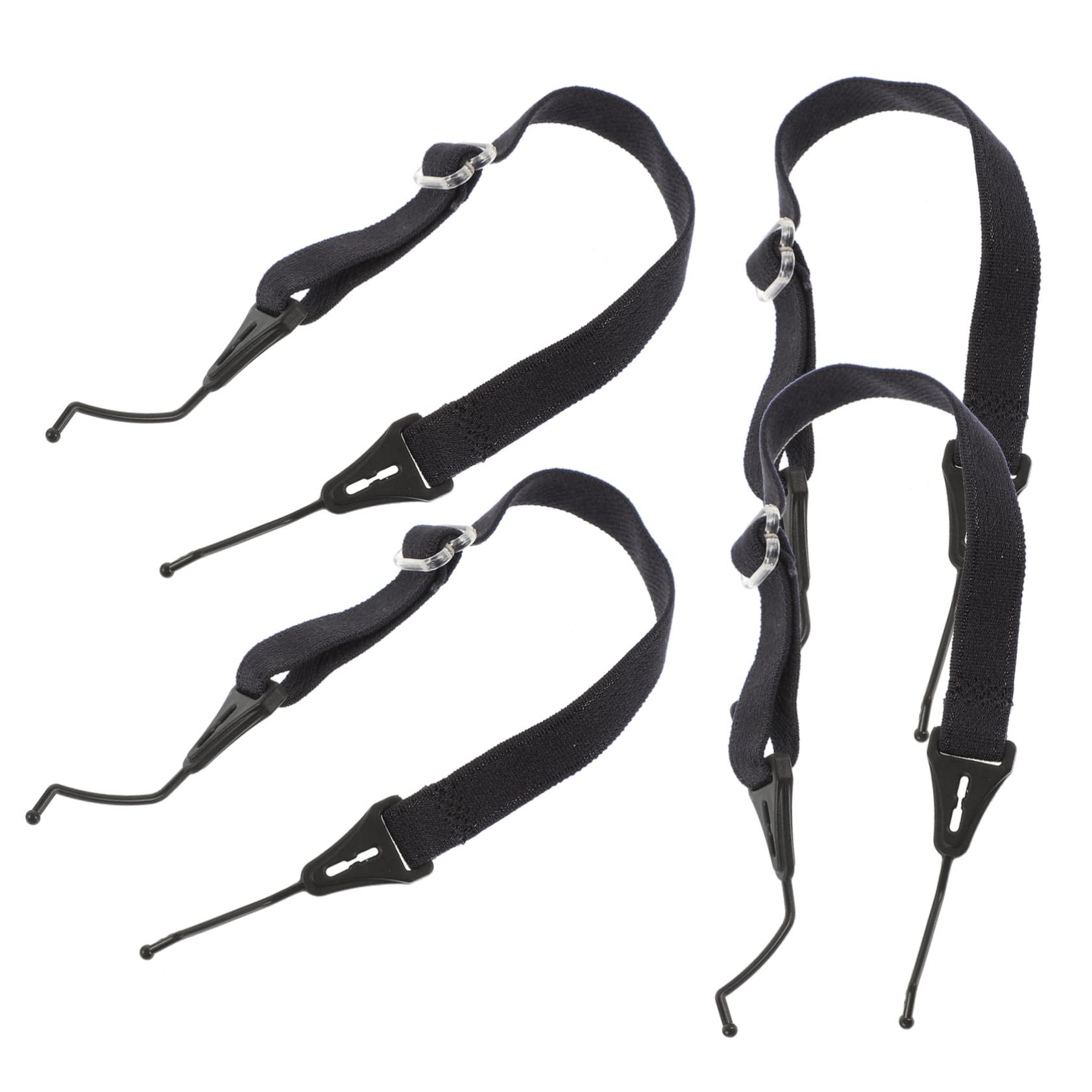 UKCOCO 20pièces Chaine De Lunettes Réglable Élastique Lot De Accessoires Antidérapants Pour Lunettes De Soleil Vue Compatible Avec Types De Montures
