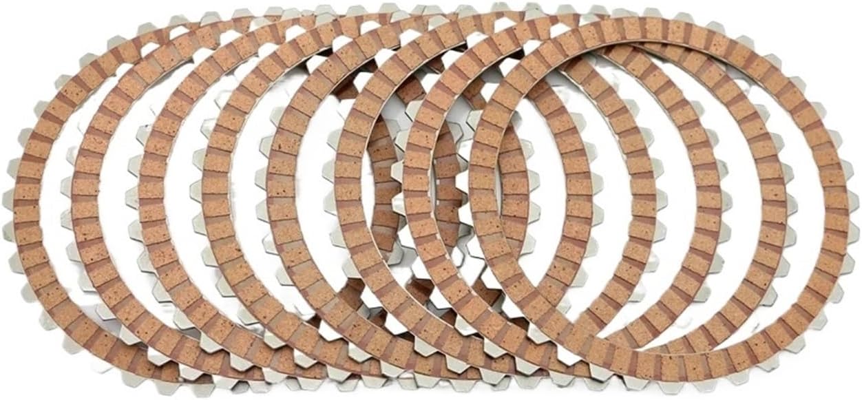 Compatible With Electra Glide Classic EFI FLHTCI FLHTC Dyna Wide Glide FXDWG Motorcycle Clutch Plate Steel Plate Friction Disc(Steel plate)