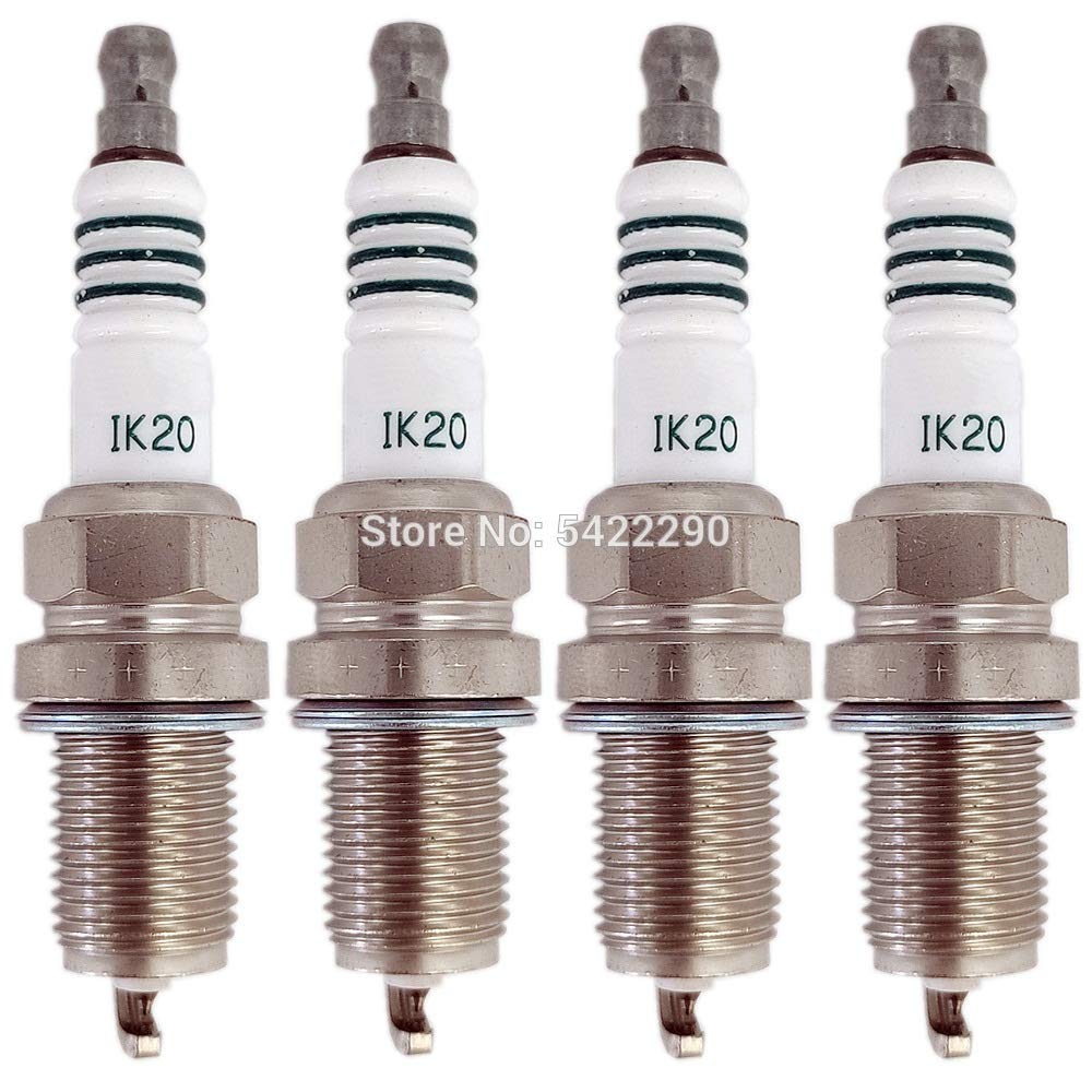 4 bujías de iridio IK20-5304 IK16-5303 IKH16-5343 IKH20-5344 IXUH22-5353 Compatibles con Mercedes-Benz BMW Toyota Bujías de Encendido de Repuesto