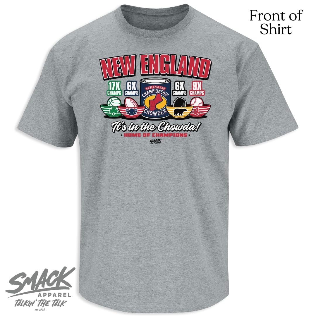It's in The Chowda T-Shirt for New England Football Fans (SM-5XL)