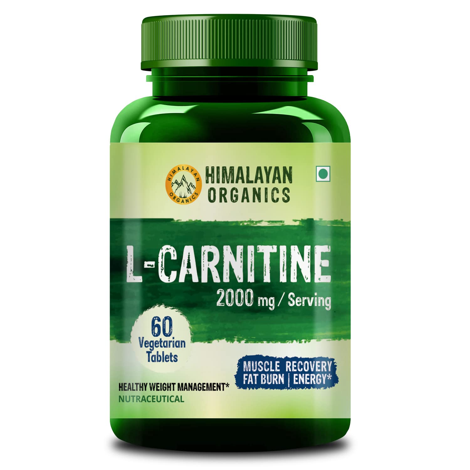 Vlado’s Himalayan Organic L-Carnitine 2000 Mg | Healthy Weight Management | Supports Muscle Recovery, Boost Energy, Endurance, And Fat Burn - 60 Vegetarian Tablets (B0C5R35JBT) Amazon Price History, Amazon Price Tracker