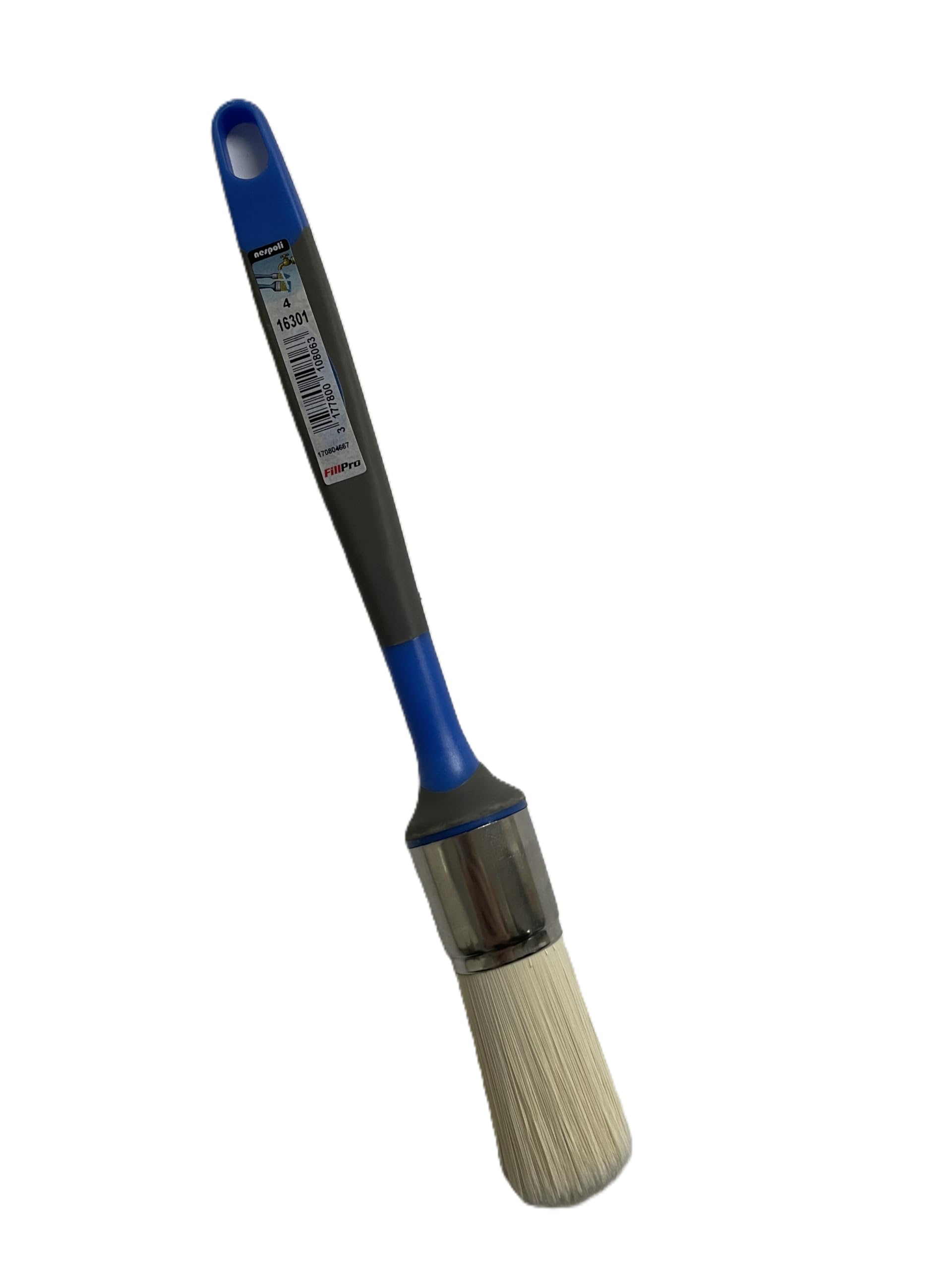 NESPOLI Acrylic Thumb Brush Size 4, Wood, No Specific Colour - Image 2