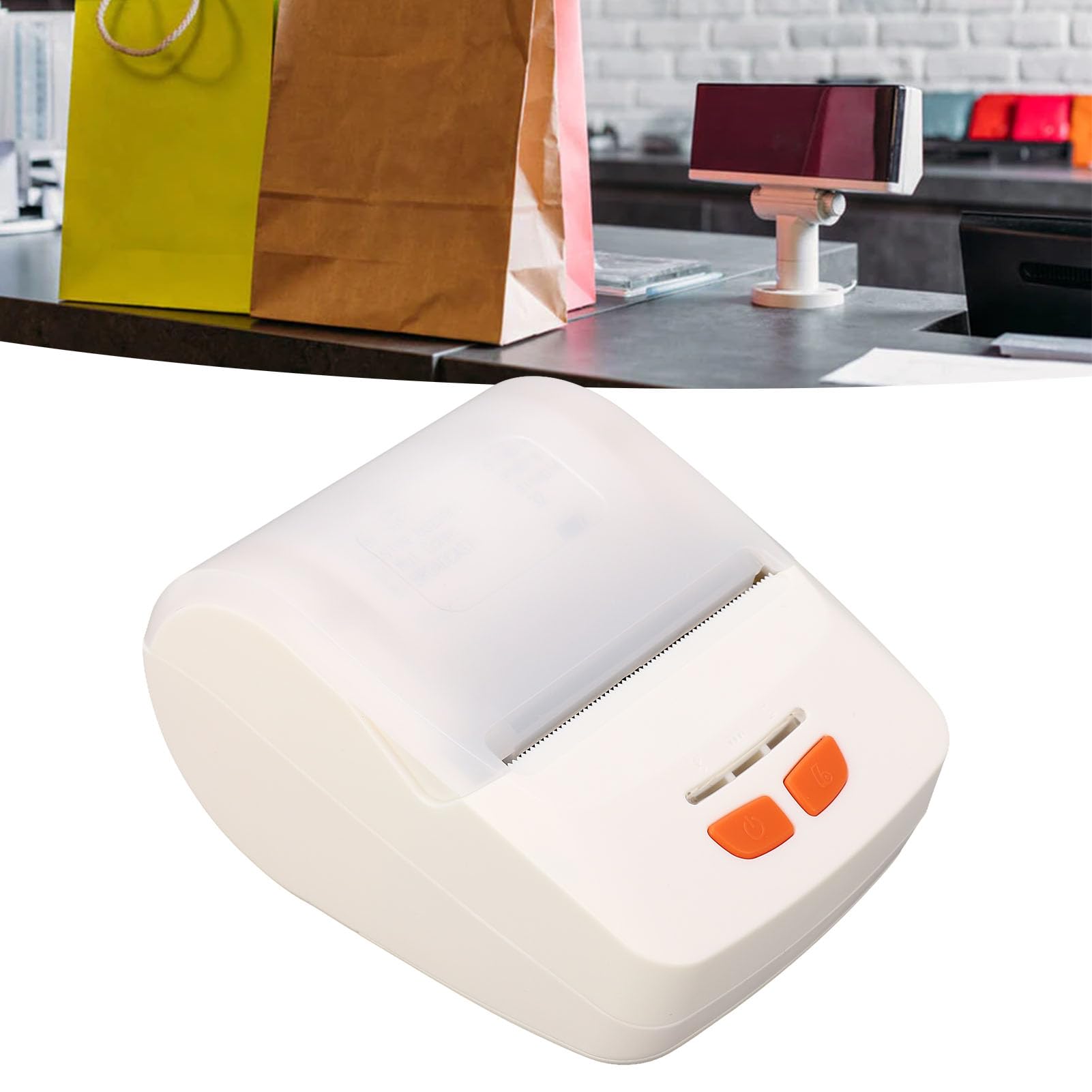 Stampante Termica Bluetooth Portatile per la Stampa Wireless di Scontrini e Biglietti