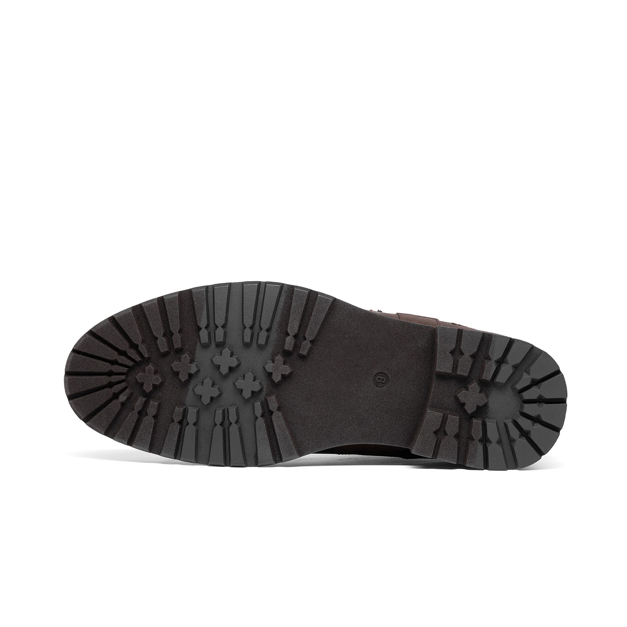 Bruno Marc Botas Chelsea Hombre Vestir Invierno Botines con Suela Antideslizante y Tacon de 2.5cm