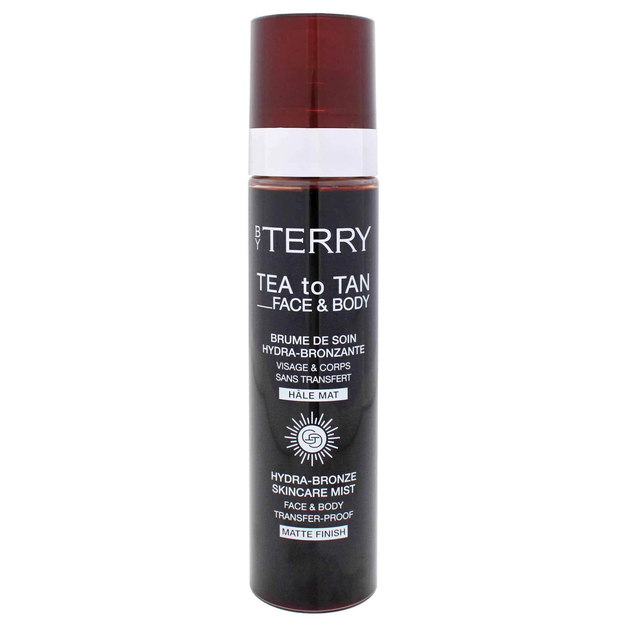 By Terry Tea To Tan Mattes Finish, für Gesicht und Körper, flüssiger Bräuner für die Hautpflege, langlebig, nicht übertragbar, 100 ml