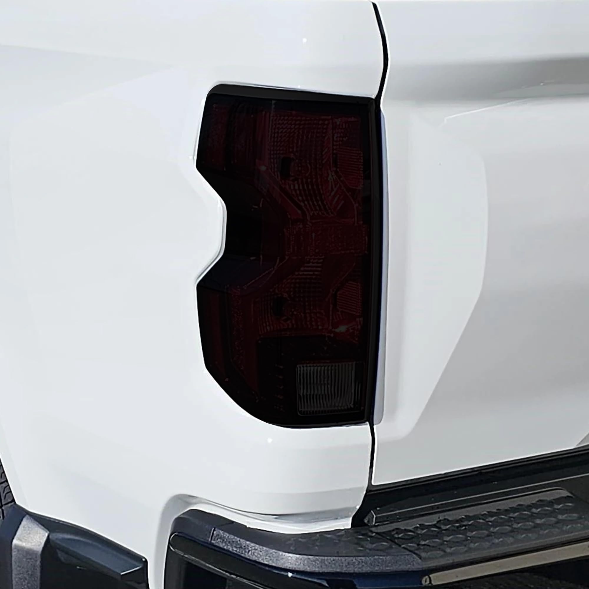 BOGAR TECH DESIGNS Rear Taillight Tail Light Tint Kit PPF Compatible with Chevrolet Colorado 2023-2025, Dark Smoke