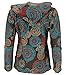 Guru-Shop Hippie Chic - Chaqueta bordada para mujer, algodón, estilo bohemio Marrón...