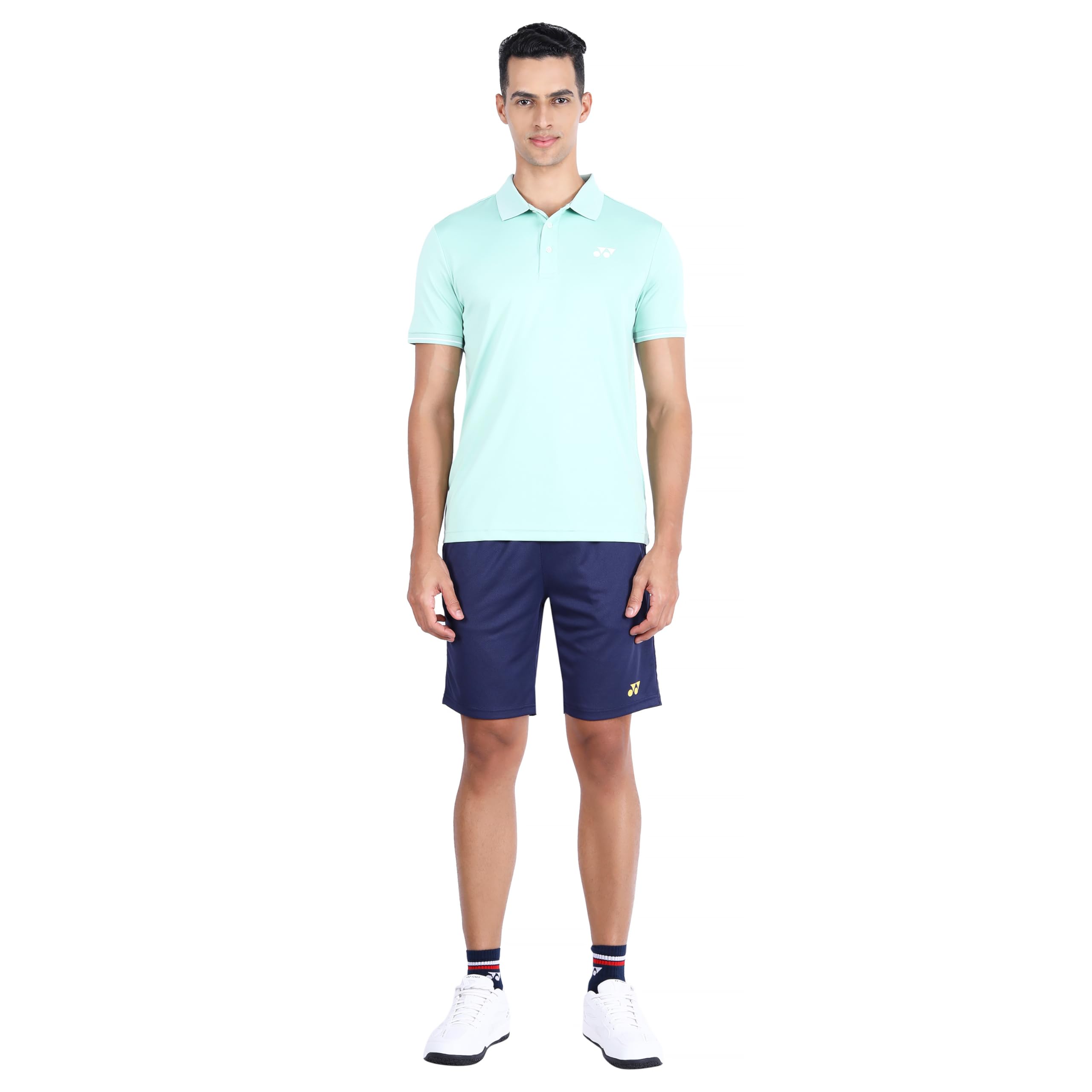 YONEX Badminton Apparel Shorts M 2641B Peacoat Daffodil L/8903224420147 1