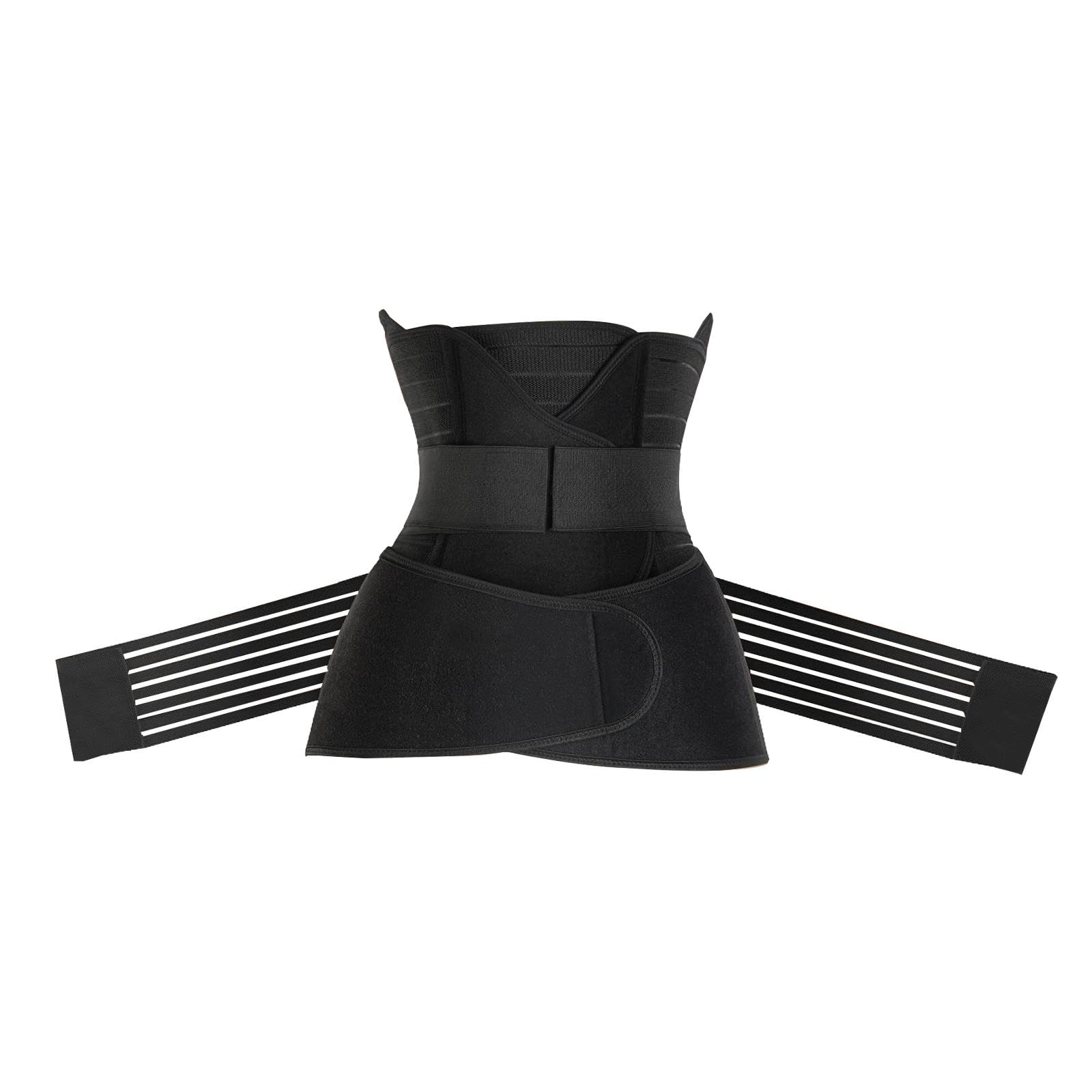 Taillentrainer Damen Sport Bauchgurt Modelliergürtel Körpergürtel Polyester Strapazierfähig mit Pelvis Unterstützung für Training Bodybuil