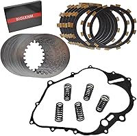 BIGLKNM Clutch Kit for Yamaha Raptor 660R YFM660R 2001-2005: Friction Plates, Steel Plates, Springs & Gasket