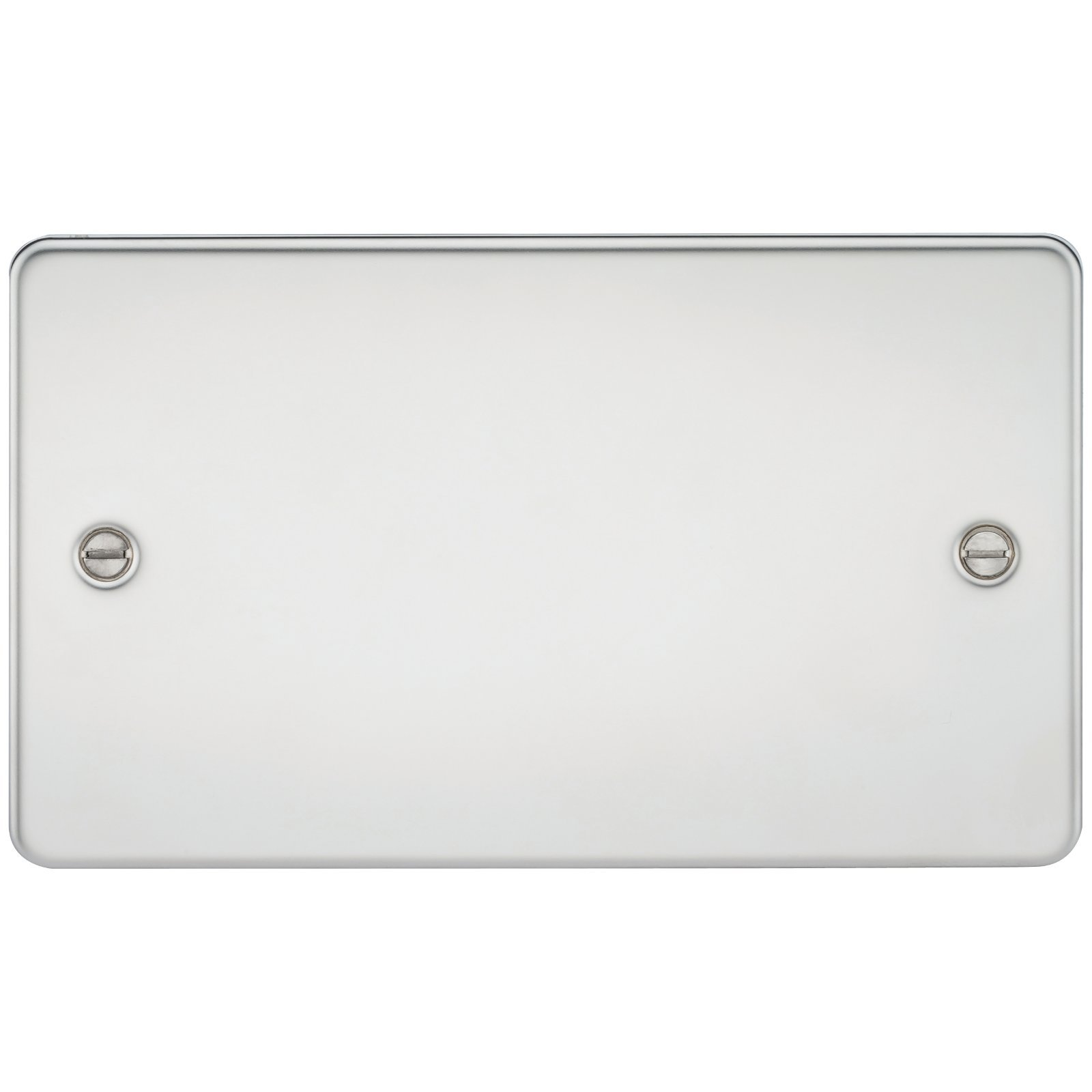 Knightsbridge FP8360PC FP8360 FPAV8360PC Flat 2G Blanking Plate-Polished Chrome