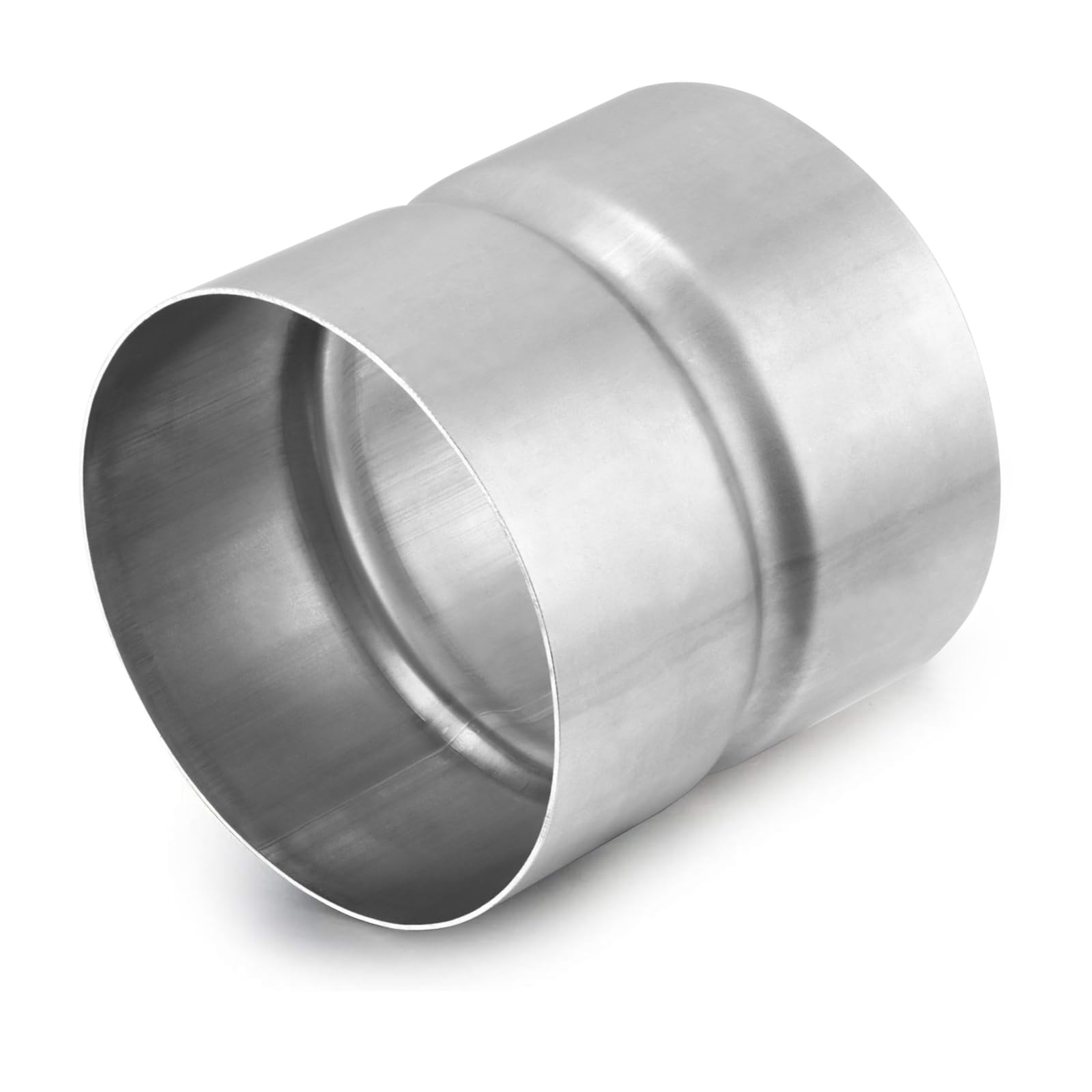 A-KARCK Exhaust Adapter Connector 4" ID to 4" ID, Exhaust Pipe Reducer 4" Overall Length 304 Stainless Steel