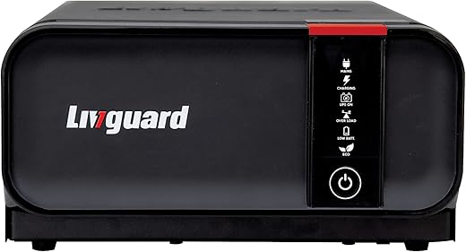 Livguard LGS1700 Pure Sine Wave Inverter 1500 VA/24V | Support 2 Batteries for Home, Office & Shops with 3 Years Warranty | All India Free...