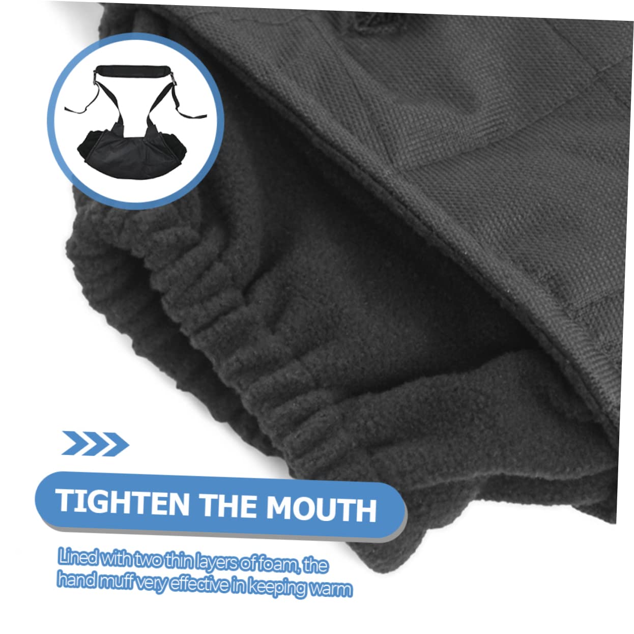 1 Manchon Chauffe-Mains Réutilisable pour Activités en Plein Air, Pochette Chauffante Isolante et Confortable pour Chasser, Pêcher ou Camper par Froid