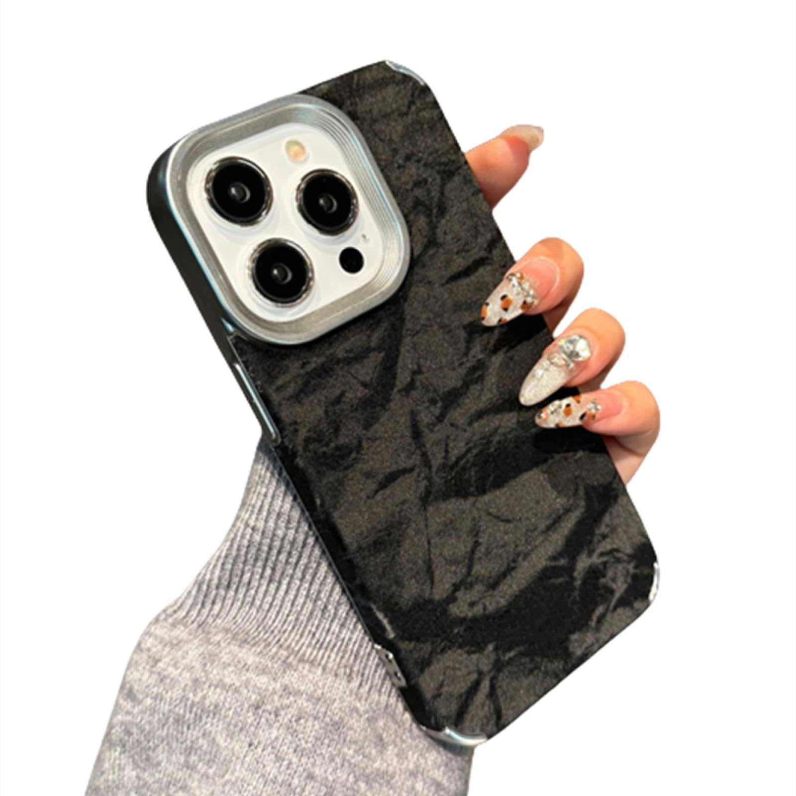 Cadre iPhone 16 Pro Max Cortex Snow Mountain Noir mat antichoc design - 7