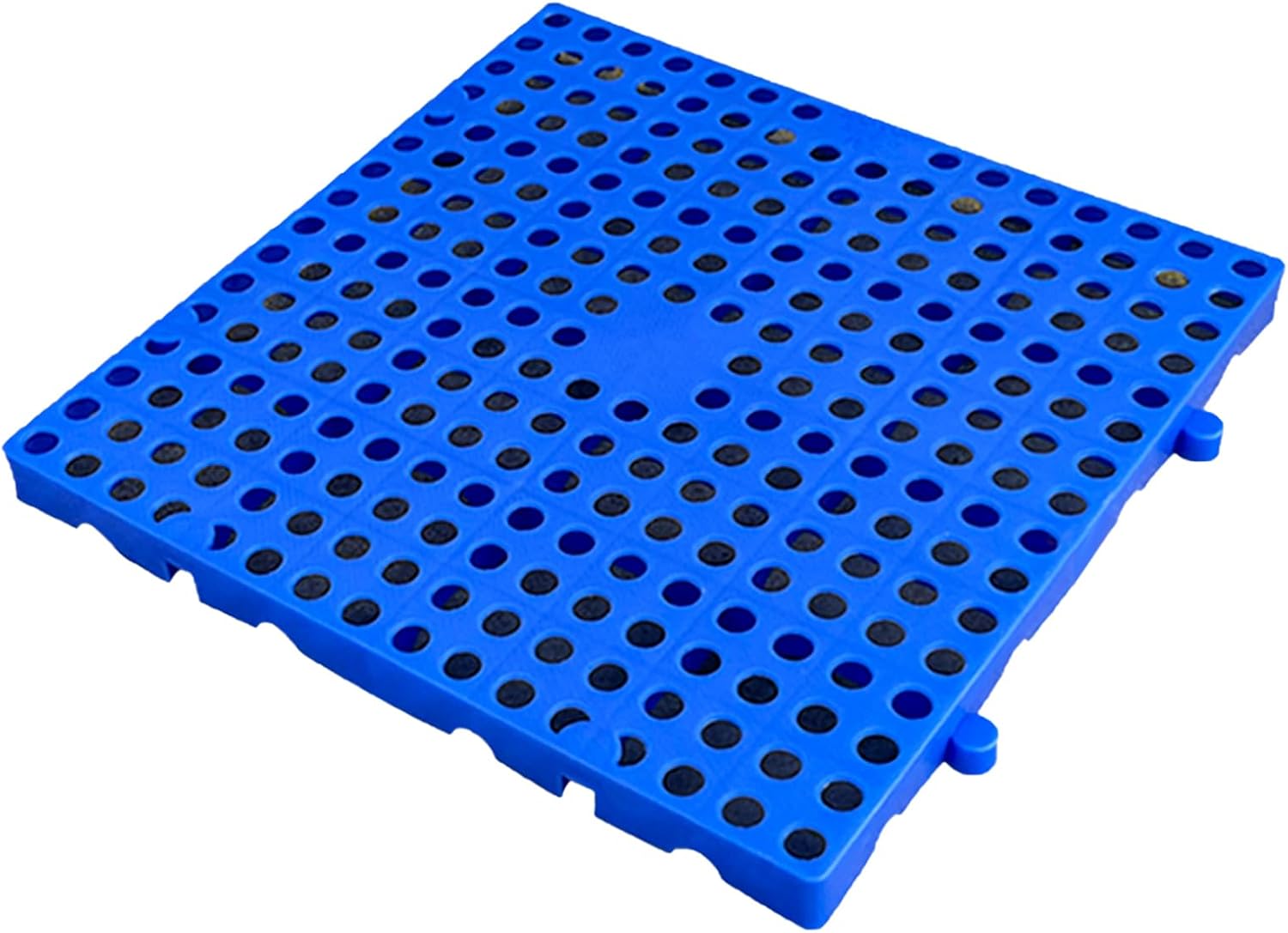 Durable Nestable Plastic Pallet, Thicken HDPE Storage Grid Pad, Lightweight Ventilation Grid Floor Mat, Breathable Storage Pallets for Storehouse Pet Supermarket,40x40x3cm