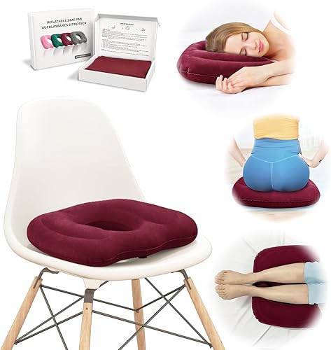 Miniatura 10 de Almohada de hemorroides, almohada de dona para dolor de coxis, almohada de alivio del dolor ciático, almohada de trasero para posparto y después de